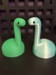 3D Printed Dino Hair Tie Holder - Fun and Functional Accessory for Your Hair Ties