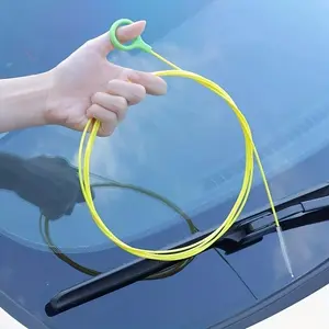 Eliminate Clogs & Unclog Drains Quickly with this Car Skylight Door Drain Dredge Refrigerator Drain Dredge Artifact Oil Tank Drain Pipe Cleaning Tool