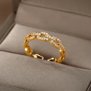 Classic Twist Open Rings for Women