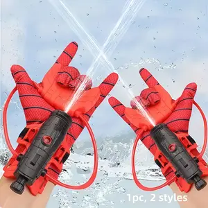 Viralherotoy Kids Hero Wrist Water Blaster, Spider Glove Role Play, Portable Outdoor Water Game, Safe Durable Design, Summer Party Gift, Water Guns