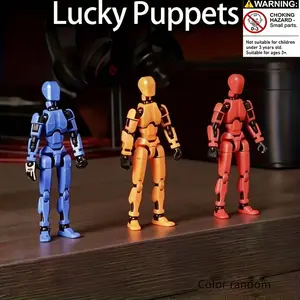 Creative Action Robot Toy, Multipurpose Joints Movable Robot Toy, Action Robot Model Kit, Durable ABS Creative Game Toy, Action Figures