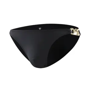 black gold link swim briefs