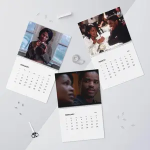 Retro Love Jones 2026 Calendar, Vintage Love Jones Movie Calendar, Black Movie 2026 Calendar, 90s Nostalgia Calendar