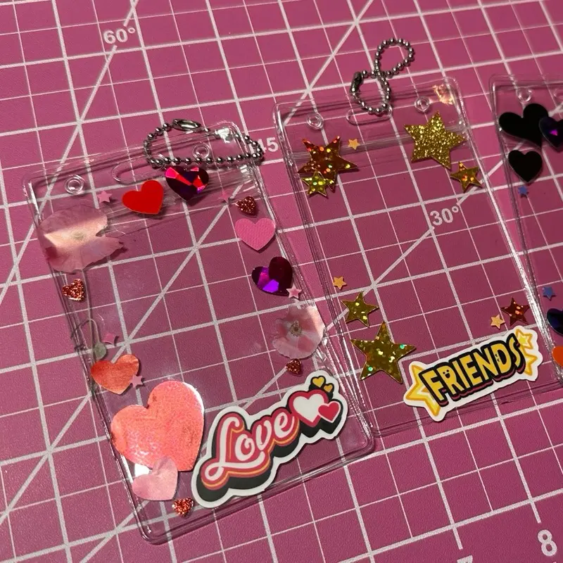 Love, Friends, Hate Photo Card Holder