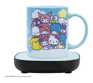 Uncanny Brands Hello Kitty and Friends 12oz Mug Warmer Set