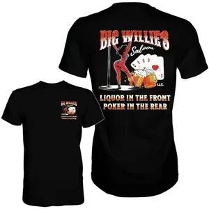 Big Willie's Saloon Unisex Tee men shirts for men