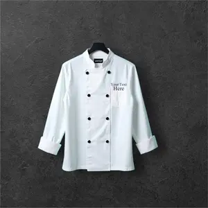 Custom printed  Chef Coat, Monogrammed Chef Coat, Custom Put Your Name”S-2XL”