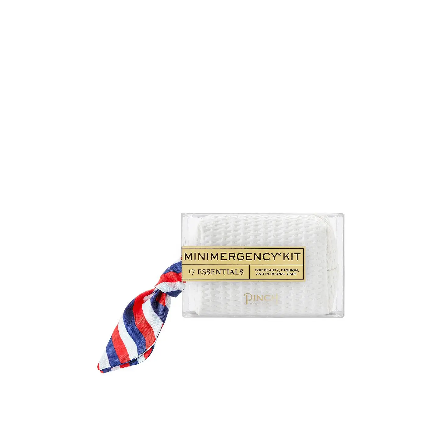 Pinch Provisions White Basketweave Minimergency Kit