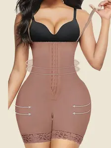 Fajas Colombianas Shaping Girdles Shapewear Tummy Control Butt Lifter Bodysuit  Fajas Basic Womenswear black faja Shaper Adjustable waisteraser under  clothes