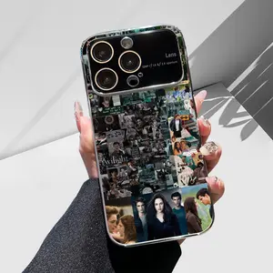 Twilight Movie - Themed Collage Mobile iPhone Case for iPhone 17. iPhone 17 Style Look .Rigid PC Gloss Back + TPU Protective Edge, Suitable for iPhone 17/16/15/14/13/12 Pro Max/Plus Protection Shell