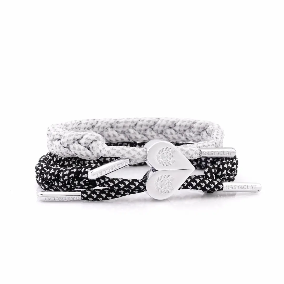 Couples Magnetic Heart Bracelet Set