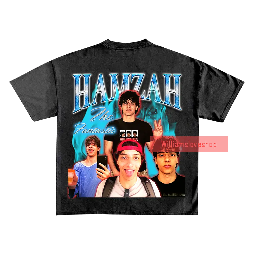HAMZAH Slushy Noobz BOOTLEG Shirt Unisex Heavy Cotton Tee Casual Fabric