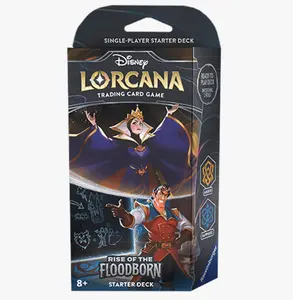 Disney Lorcana: Rise of the Floodborn Starter Deck (Amber & Sapphire) - English Version