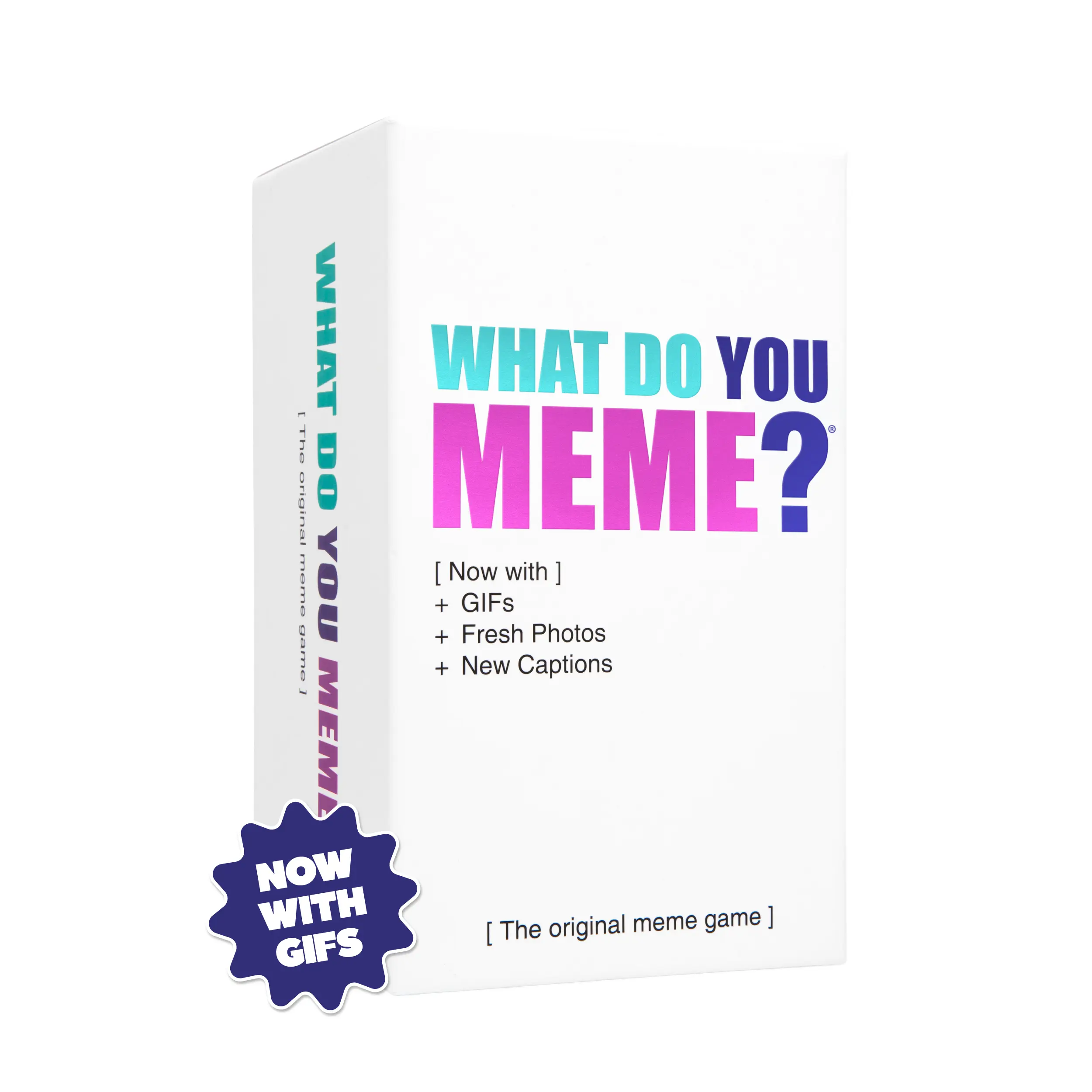 What Do You Meme? Core Game (New Edition) with GIF's by Relatable, Travel-Friendly Entertainment,  Adult Party Game for Groups and Summer Fun for Game Nights