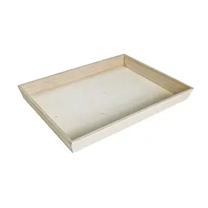 PacknWood  Heavy Duty Wooden Tray- Pack Of 10