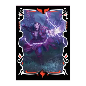 Tarkir Dragonstorm Zurgo Stormrender (Mardu Surge Commander Deck) 100ct DECK PROTECTOR® Sleeves for Magic: The Gathering