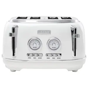 Haden Dorset 4-Slice Toaster with Removable Crumb Tray