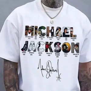 Michael Jackson 90s Graphic T-Shirt, King of Pop Shirt, Music Legend Shirt Gift for Fan