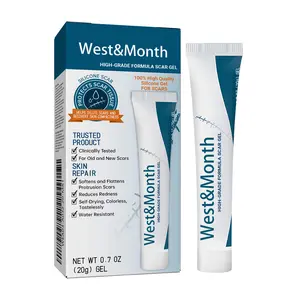 West&Month High-Grade Formula Scar Gel, Scar Repair Surgery Scar Pregnancy Smoothing Skin Care Gel
