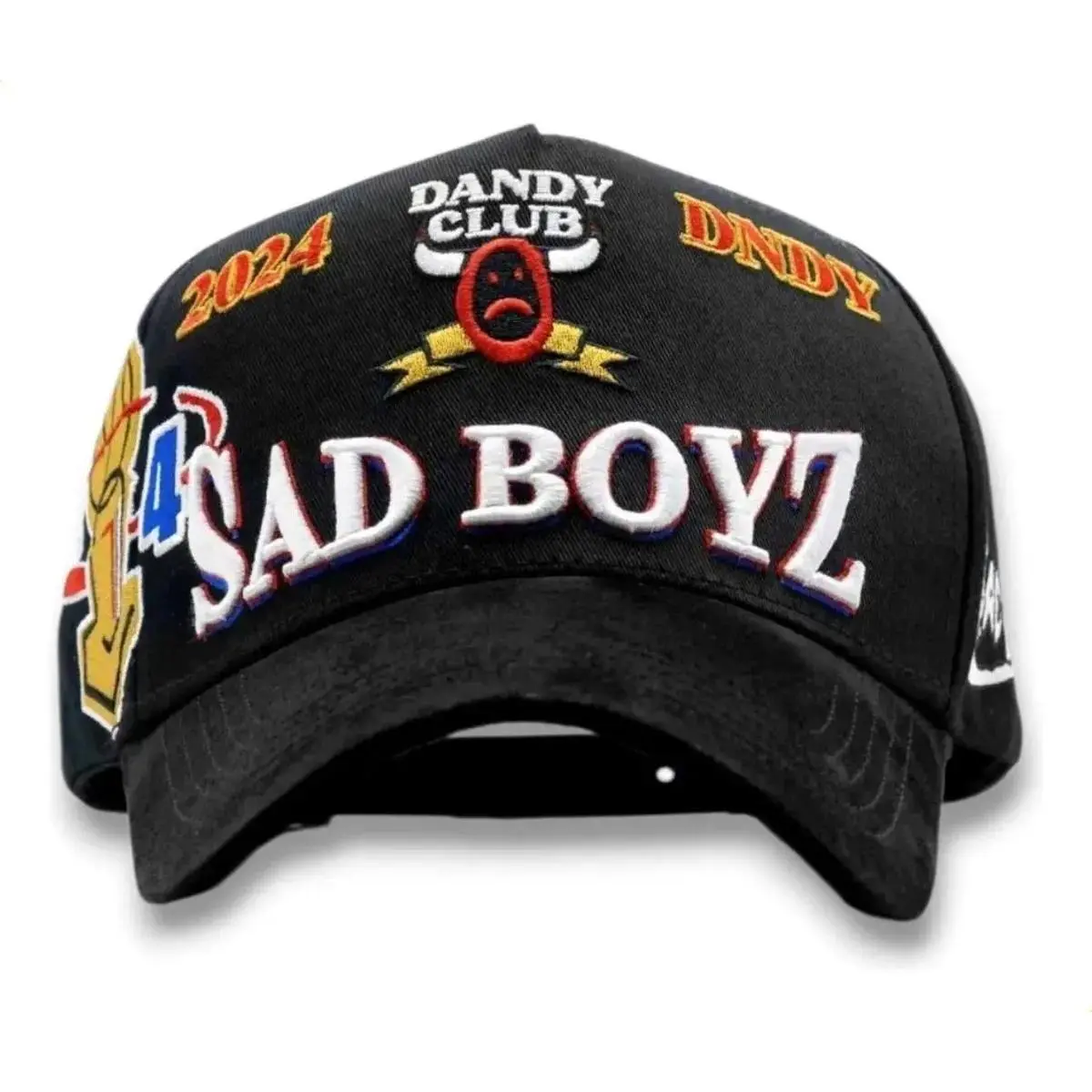 Dandy Hats Clave Ali X Junior H Black And Pink Fashion Baseball Cap