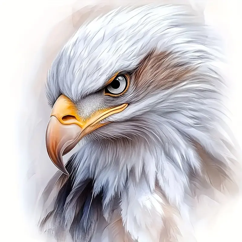 6-inch Eagle Vinyl Stickers, Truck Decal, suitable for cars, laptops, trucks, motorcycles, windows, walls, and smooth surfaces - can be applied to glass, metal, and ceramics