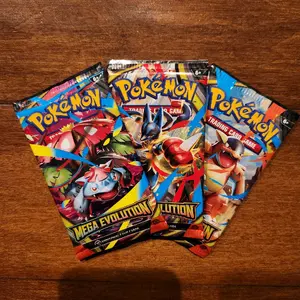Pokemon Mega Evolution Booster Pack - ME01: Mega Evolution (MEG)[SINGLE PACK]