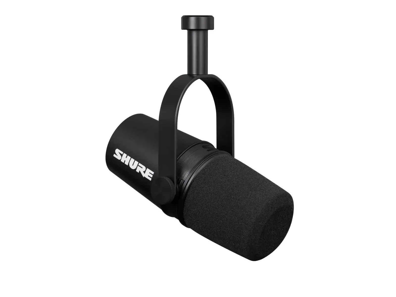 Shure Incorporated MV7X Unidirectional Dynamic Type Podcast Microphone - XLR Connector, Noise Reduction, Audio Recording for Podcast Setup, Durable, Digital/Analog Use, Black