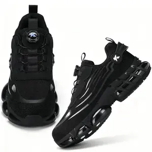 Indestructible Steel Toe Work Shoes for Men – Lightweight Safety Sneakers with Puncture-Proof Sole & Composite Toe