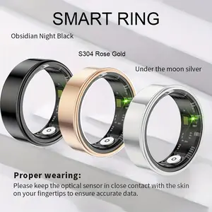 [Smart Fitness Ring] Christmas Smart Ring for Men Women - Activity and Fitness Tracker with Steps, Calories, Sleep Tracking, Exercise Monitoring for iPhone for Android