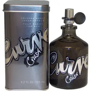 Liz Claiborne Curve Crush Men's EDC Spray - 4.2oz Packaged Masculine Men's Fragrance, Spicy Woody Scent with Musk Hint, New in Box or Can Container, Packaged Men's Fragrance