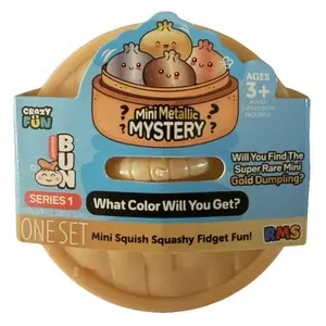 Authentic RMS Series 1 Mini Metallic Mystery Squishy Dumpling