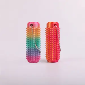 2 count Set Spiky Fidget Keychain – Pocket Mini Sensory Toy for Anxiety Relief, Focus & Stress Venting, Fun Novelty Gift | dealsforyoudays