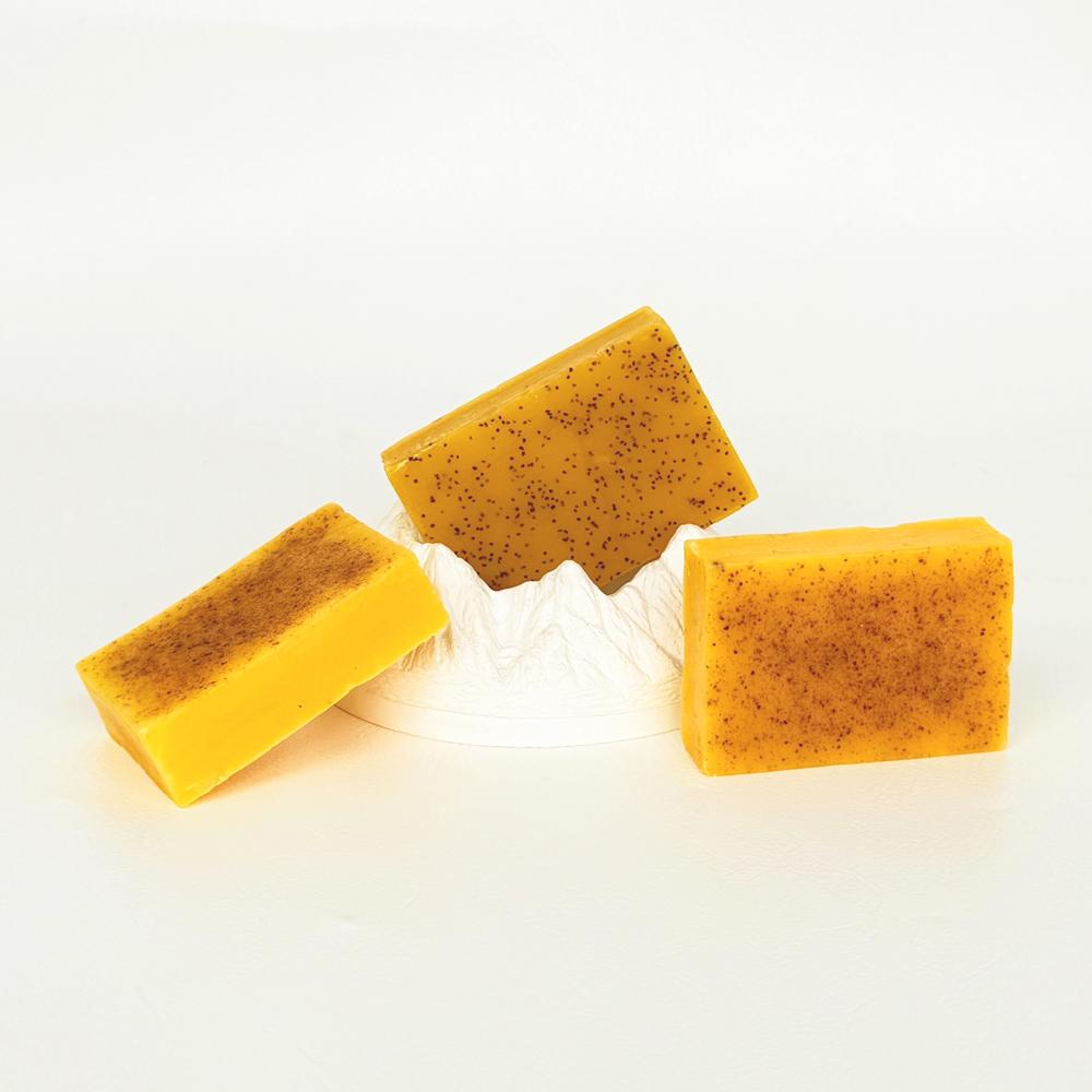 3PCS Turmeric & Kojic Acid Cleansing Soap Set Organic
