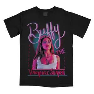 Buffy The Vampire Slayer Shirt - Gifts for friends, gifts for lovers, gifts for family Womenswear Breathable Hoodie Oversize Tops Tshirts Casual Crewneck