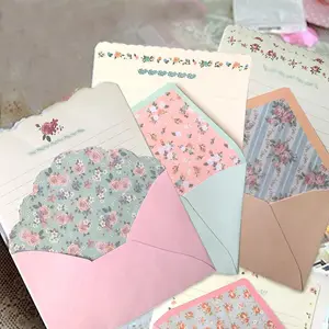 32 Cute Kawaii Lovely Special Design Writing Stationery Paper with 16 Envelope - 32 Letter paper (7.1x5.2 inch) by SCStyle