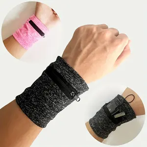 Durable Polyester with Zipper Closure - Fashion Unisex Wrist Wallet Bag - Adjustable Strap & Multiple Card Slots for Gym, Running, Cycling, Travel - Secure Storage, Everyday Use - Sleek Design - Ideal Gift for Women, Men, Valentine'S Day, Thanksgiving, M