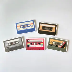 Retro 80s Cassette Tape Fridge Magnets, 80s and 90s Nostalgia, Vintage Retro Decor, 80s Retro Gifts, 80s Room Decor