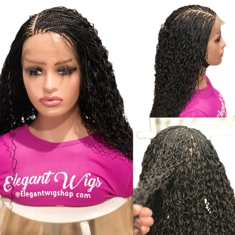 Handmade braided wig