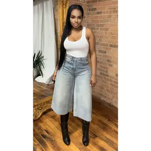 Denim Jorts - Medium Wash