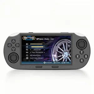 Portable Handheld Game Console, 4.5 Inch IPS Screen Retro Video Game Player for PS1/GBA/SFC/MAME,Boys & Men gifts, Handheld Gaming Console