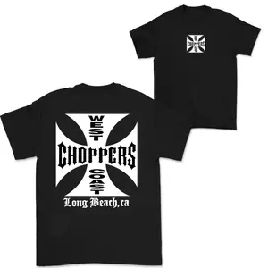 West Coast Choppers Tee For Men, Paul Walker Shirt Crewneck Menswear