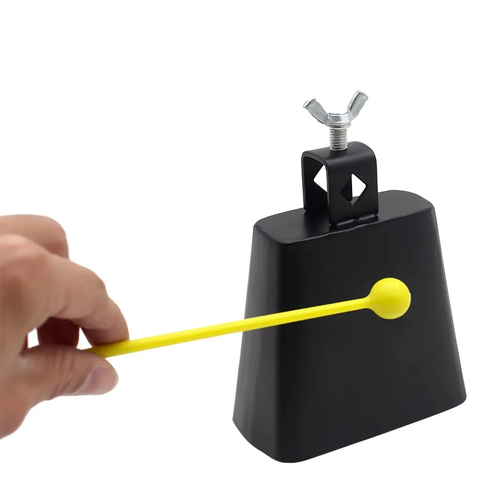 Orff Metal Cowbell, Percussion Instrument for Music Education, Durable and Easy to Play, Ideal for Schools and Music Classes