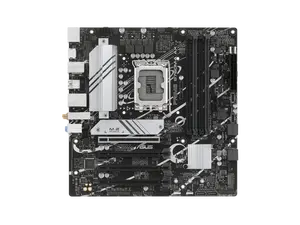 ASUS PRIME B760M-A AX LGA 1700(Intel 12th&13th Gen) microATX motherboard (PCIe 4.0, 2xM.2 slots, DDR5,Realtek 2.5 Gb LAN,WiFi 6, DP,rear USB 3.2 Gen 2, front USB 3.2 Gen 1 Type-C