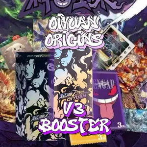 Origins V3 Booster Box Pokemon CCG - 14 Packs Per Box 2 Cards Per Pack 1 Special Pack