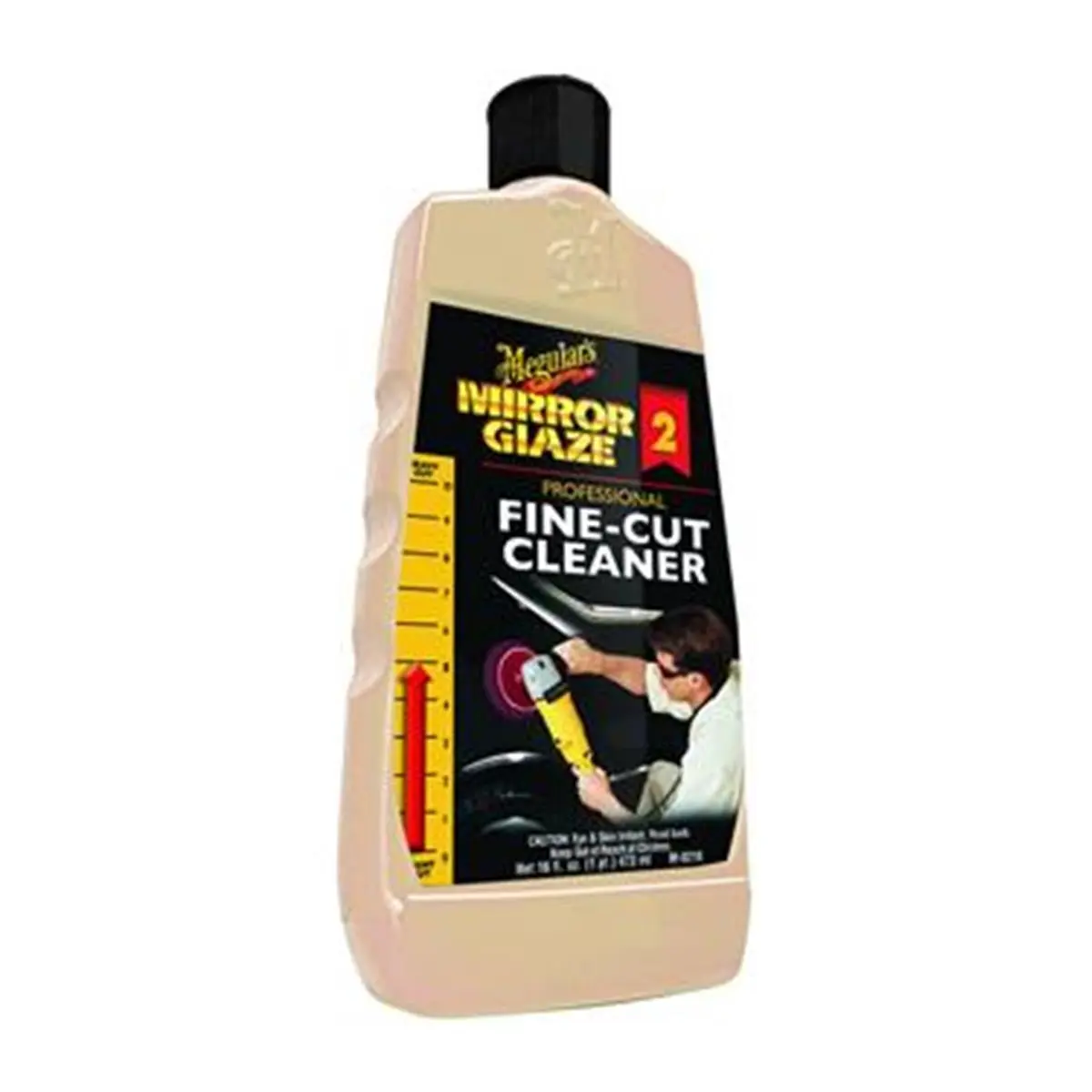 212 MAIN MEGUIARS M0216 16oz Fine Cut Polishing Compound - Hand-Apply Car Wax Polish for Detailing, Defect Remover, Gloss Clarity Enhancer, Scratch Cleaner, Car Detailing