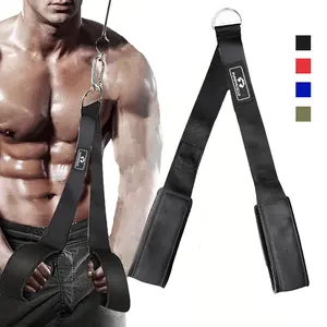 Anti-slip Tricep Rope Cable Attachment, Heavy Duty Triceps Pull Rope Exerciser, Multi-use Exercise Machine Accessories, Fitness Equipment for Home Gym, Workout Equipment