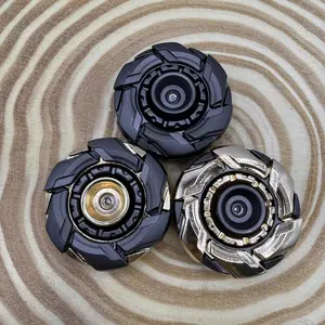 Metal Anodized Fidget Spinner, 1 Count Armor Spinning Top Fidget Toy, Stress Relief Toy for Adults, Decompression Toy for Office Desk Gift,Cool Gadgets