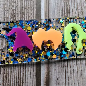 Sanderson Sisters Tumbler Topper Tag 30 oz and 40 oz H2.0 Halloween Durable Colorful Decoration