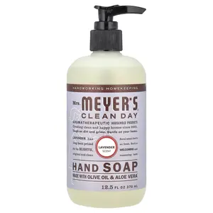 Mrs. Meyers Clean Day Hand Soap, Lavender , 12.5 fl oz (370 ml)