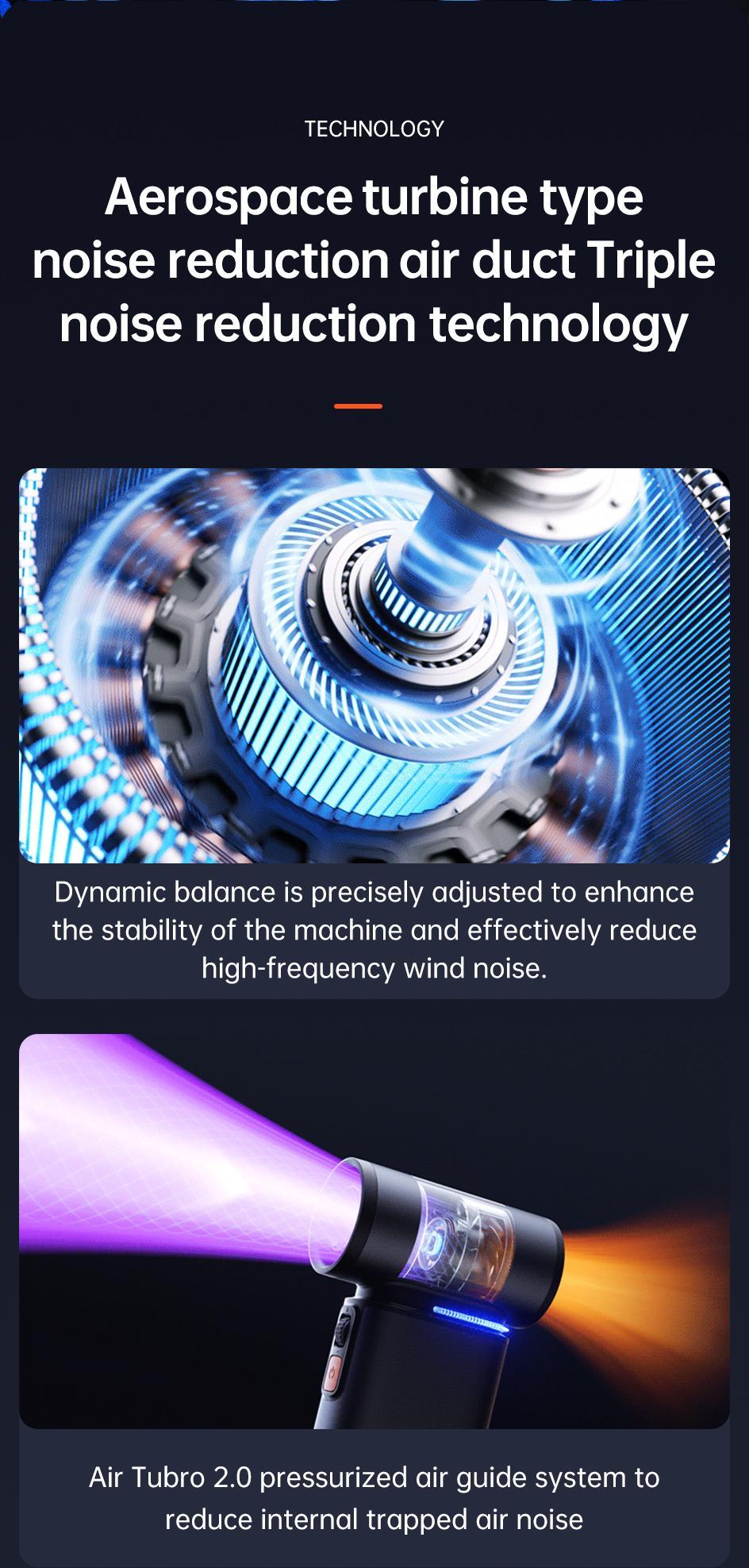 JISULIFE Portable Handheld Turbo Fan 100 Speeds Adjustable Mini Personal Fan 9000mAh USB Rechargeable Battery Operated LED Display Compact Design